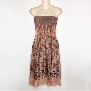 Lapis | Strapless Convertible Dress / Skirt